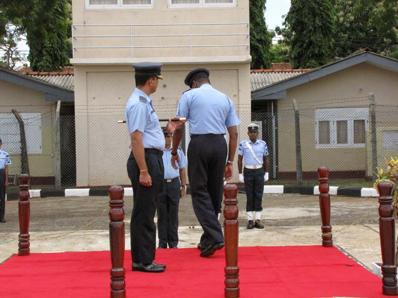 Change Of Command at SLAF Base Anuradhapura