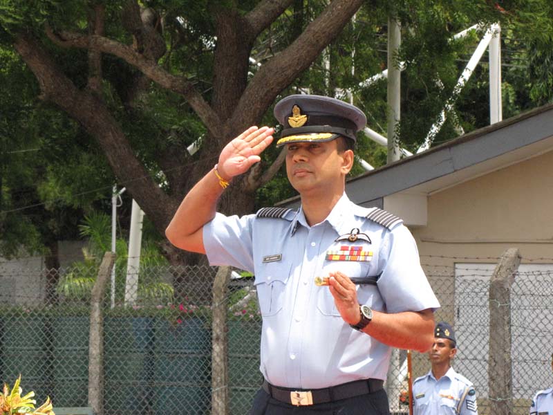 Change Of Command at SLAF Base Anuradhapura
