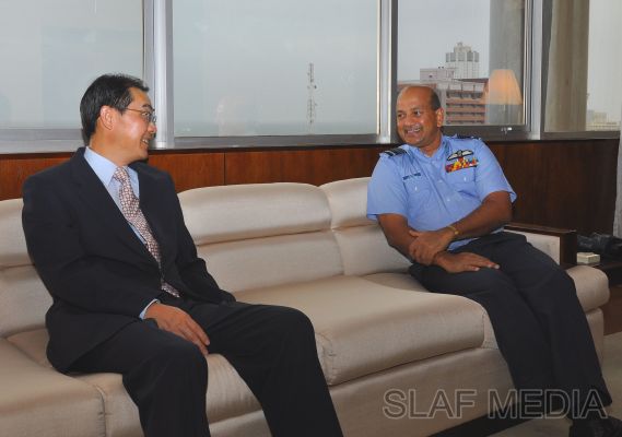 New Chinese Ambassador’s Courtesy Call on the Commander of the Air Force