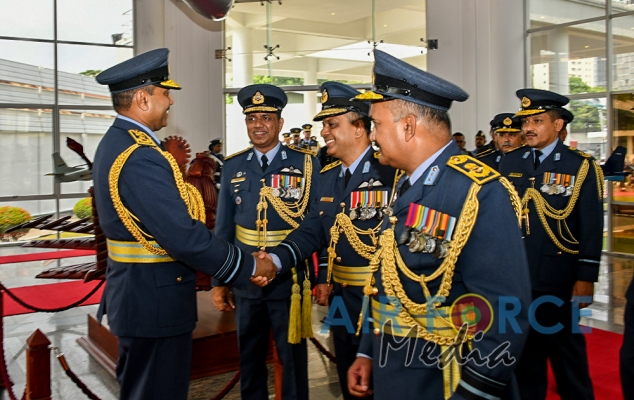 The 16th Commander Bids Adieu to The Sri Lanka Air Force