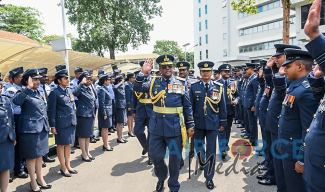 The 16th Commander Bids Adieu to The Sri Lanka Air Force