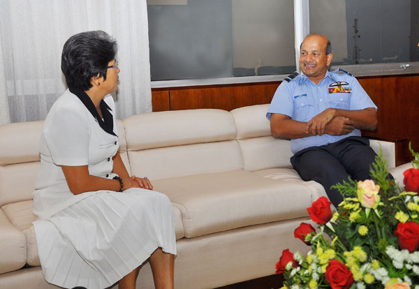 Chinese Ambassador’s Farewell call on Commander of the Air Force