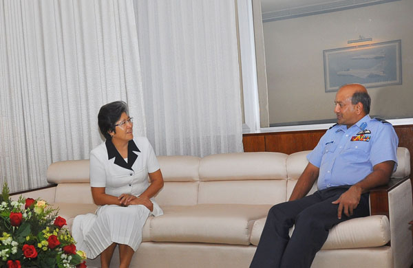 Chinese Ambassador’s Farewell call on Commander of the Air Force