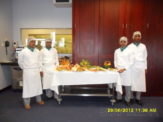 Kitchen and Culinary Training Course for SLAF Gunners