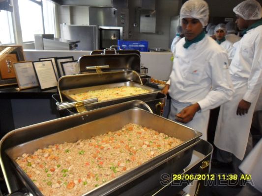 Kitchen and Culinary Training Course for SLAF Gunners