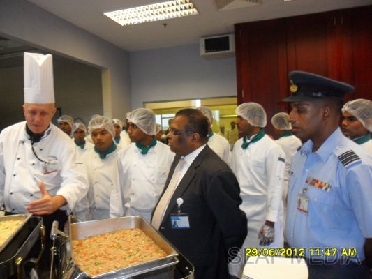 Kitchen and Culinary Training Course for SLAF Gunners