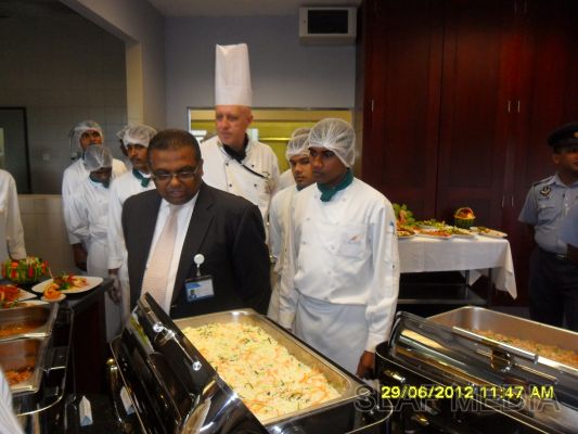 Kitchen and Culinary Training Course for SLAF Gunners