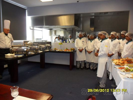 Kitchen and Culinary Training Course for SLAF Gunners
