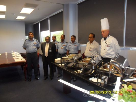 Kitchen and Culinary Training Course for SLAF Gunners