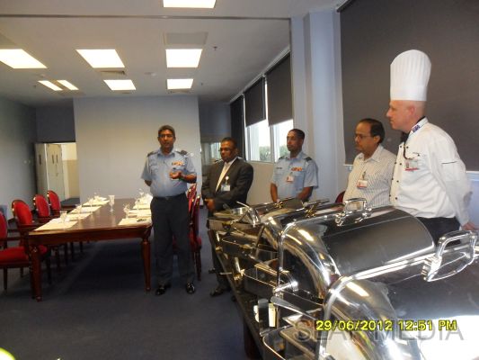 Kitchen and Culinary Training Course for SLAF Gunners