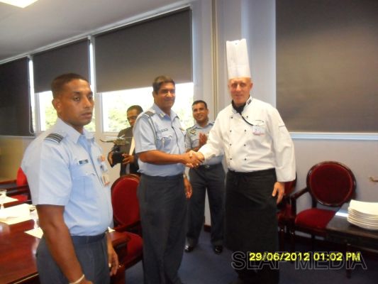 Kitchen and Culinary Training Course for SLAF Gunners