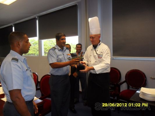 Kitchen and Culinary Training Course for SLAF Gunners