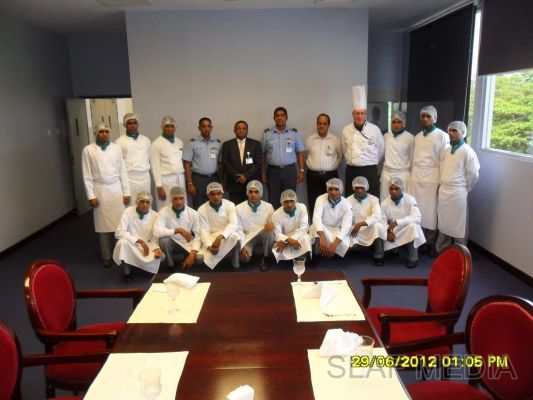 Kitchen and Culinary Training Course for SLAF Gunners