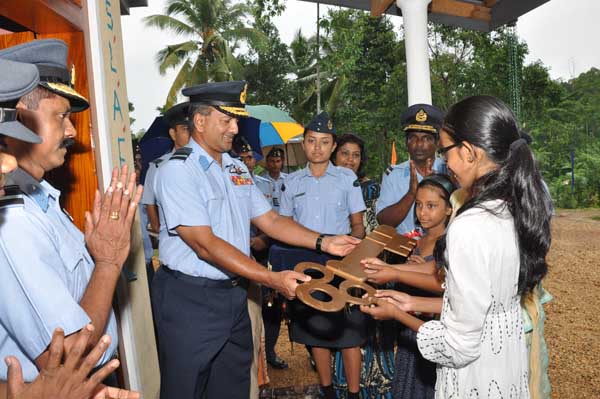House Donation in Poogoda to Family of War Hero