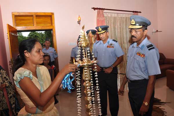 House Donation in Poogoda to Family of War Hero