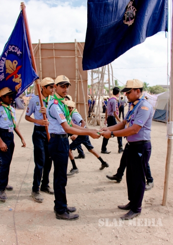 SLAF Air Scouts Participate At 9th National Jamboree Held In Jaffna