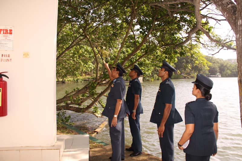 Commander’s Visit To SLAF Unit Koggala