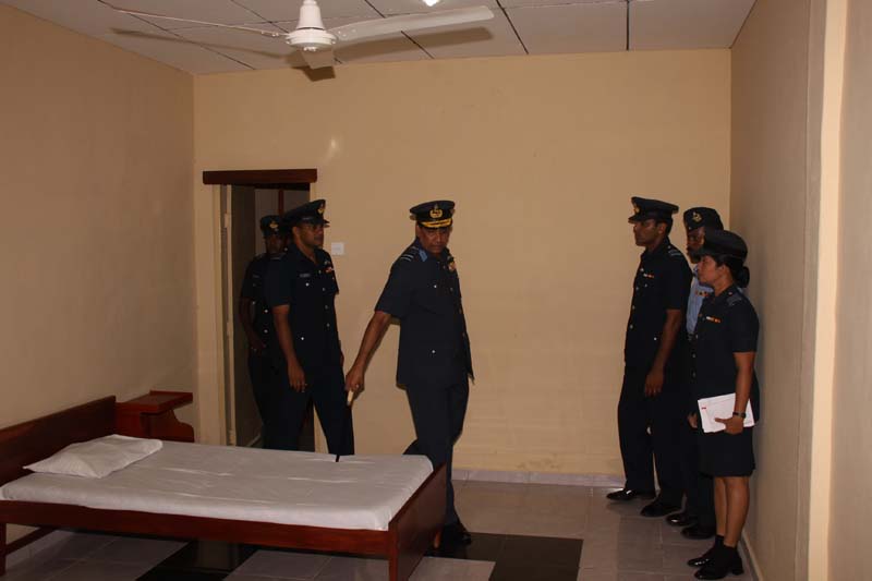Commander’s Visit To SLAF Unit Koggala