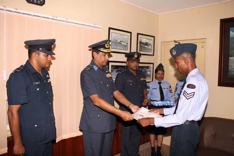 Commander’s Visit To SLAF Unit Koggala