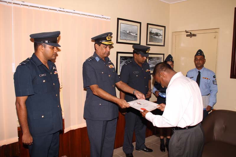 Commander’s Visit To SLAF Unit Koggala