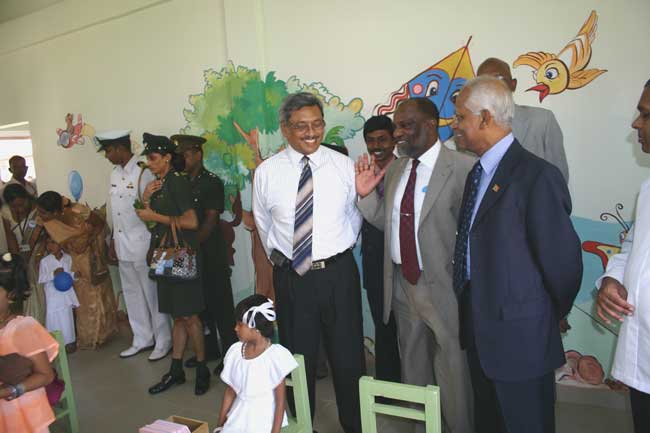 President presents Ranajayapura to the War heroes President presents Ranajayapura to the War heroes