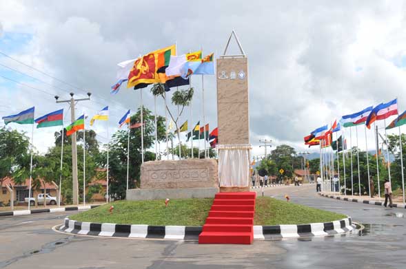 President presents Ranajayapura to the War heroes President presents Ranajayapura to the War heroes