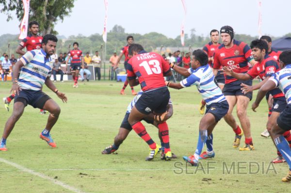 SLAF Ruggerites Trump CR&FC in the Dialog Rugby League Series