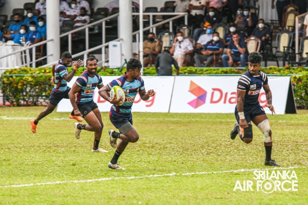SRI LANKA AIR FORCE WINS WARRIOR TROPHY RUGBY 7’S TITLE