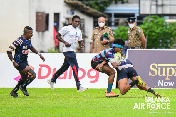 SRI LANKA AIR FORCE WINS WARRIOR TROPHY RUGBY 7’S TITLE