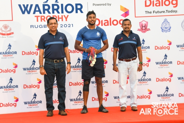SRI LANKA AIR FORCE WINS WARRIOR TROPHY RUGBY 7’S TITLE