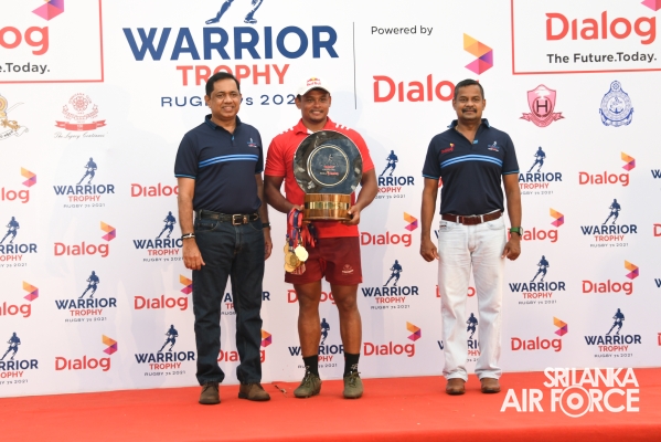 SRI LANKA AIR FORCE WINS WARRIOR TROPHY RUGBY 7’S TITLE