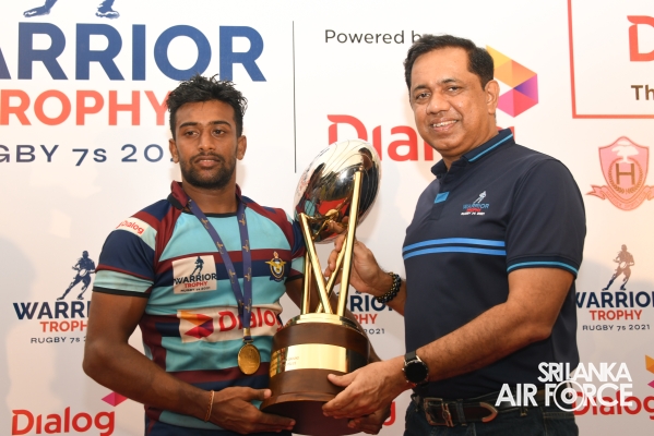 SRI LANKA AIR FORCE WINS WARRIOR TROPHY RUGBY 7’S TITLE
