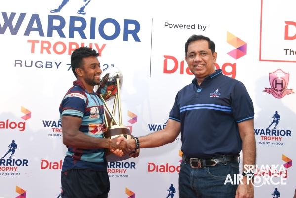 SRI LANKA AIR FORCE WINS WARRIOR TROPHY RUGBY 7’S TITLE