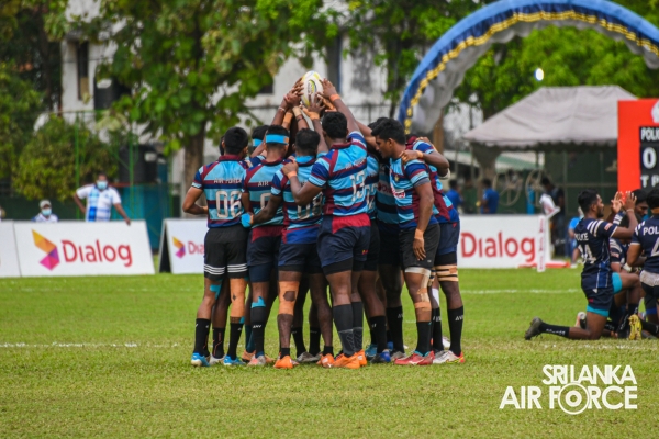 SRI LANKA AIR FORCE WINS WARRIOR TROPHY RUGBY 7’S TITLE