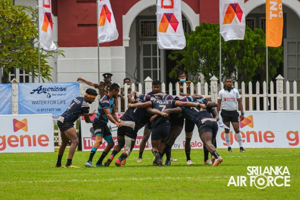 SRI LANKA AIR FORCE WINS WARRIOR TROPHY RUGBY 7’S TITLE