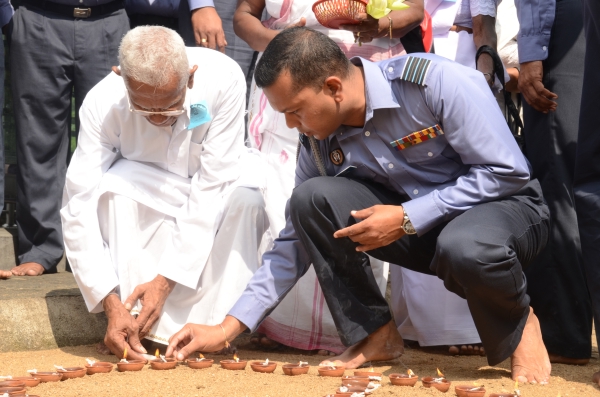 A Religious Ceremony at the Temple of Sacred Tooth