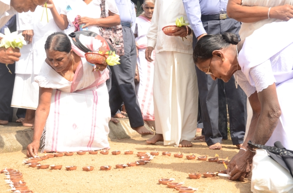 A Religious Ceremony at the Temple of Sacred Tooth