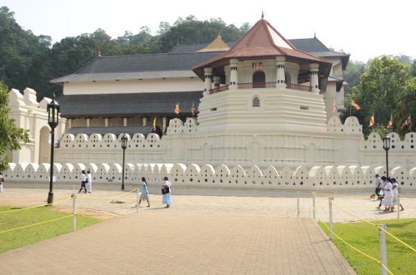 A Religious Ceremony at the Temple of Sacred Tooth