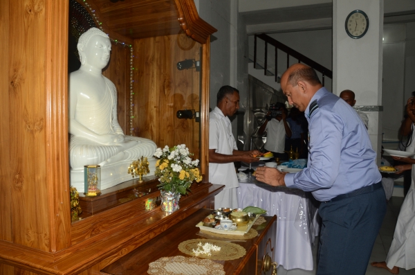 A Religious Ceremony at the Temple of Sacred Tooth