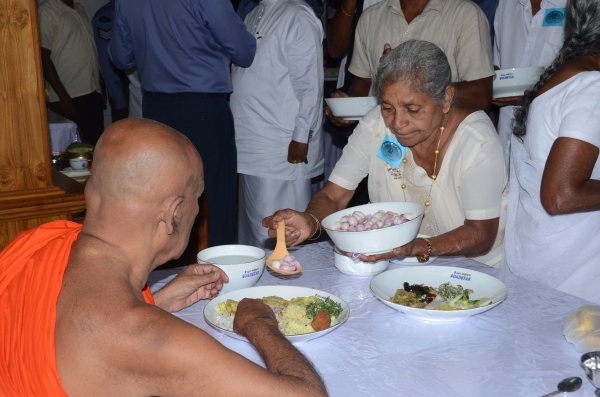 A Religious Ceremony at the Temple of Sacred Tooth