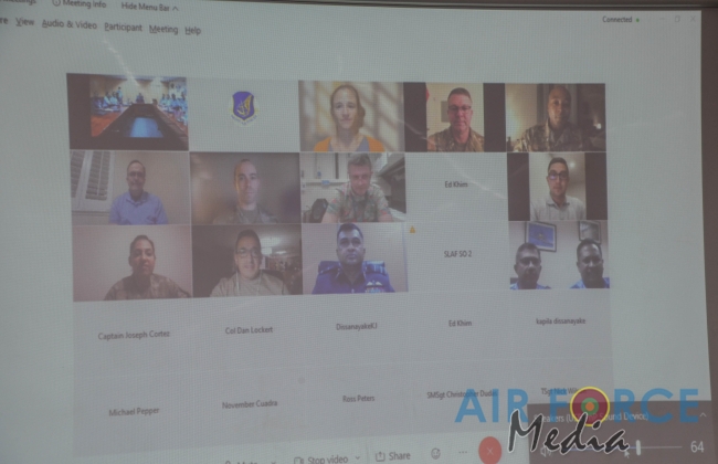 4TH AIRMAN-TO-AIRMAN STAFF TALKS BETWEEN SLAF AND USAF CONCLUDE ON A HIGH NOTE
