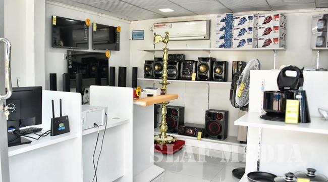 Abans Showrooms declared open by Commander at Katunayake and Ekala