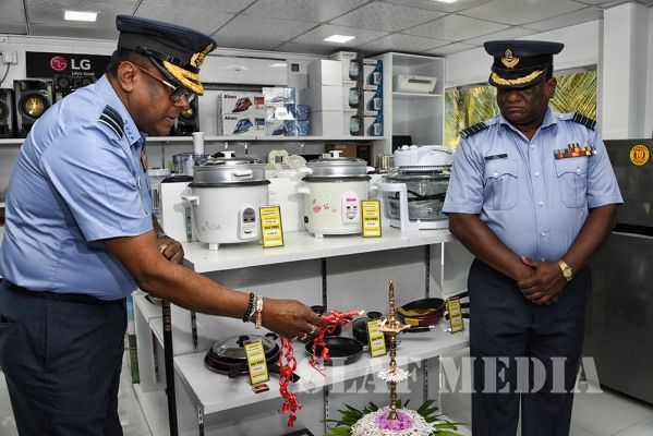 Abans Showrooms declared open by Commander at Katunayake and Ekala