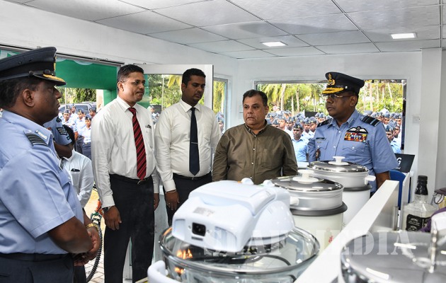 Abans Showrooms declared open by Commander at Katunayake and Ekala