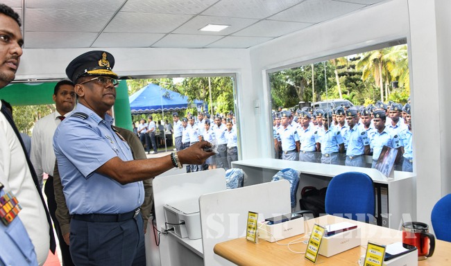 Abans Showrooms declared open by Commander at Katunayake and Ekala