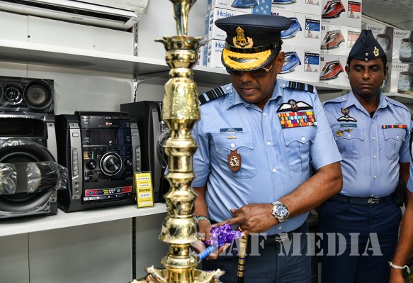 Abans Showrooms declared open by Commander at Katunayake and Ekala
