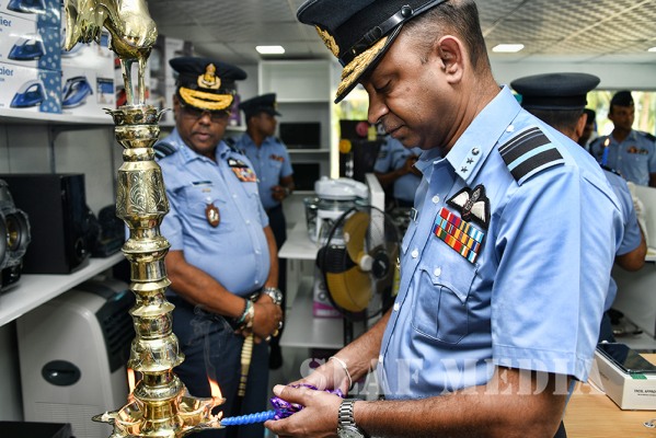 Abans Showrooms declared open by Commander at Katunayake and Ekala