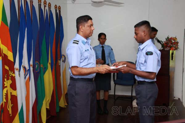 The Closing Address and the fall out of No. 2012/2 Catering Assistant Course at SLAF Academy China Bay