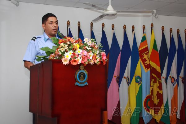 The Closing Address and the fall out of No. 2012/2 Catering Assistant Course at SLAF Academy China Bay