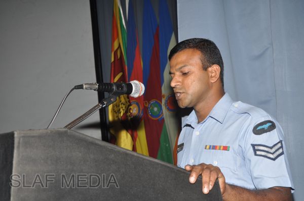 Closing Address Ceremony of Clerk Accounts Basic And Aero Engine Advanced Trade Training Course